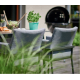 Ensemble table et fauteuils de jardin aluminium/Sunproof 4 personnes Morena - Sieger Exclusiv