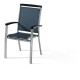 Ensemble table et fauteuils de jardin pliant aluminium/Textilux 6 personnes Royal - Sieger Exclusiv