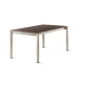 Ensemble table et fauteuils de jardin extensible aluminium/Textilux 8 personnes Royal - Sieger Exclusiv