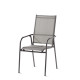 Ensemble table et fauteuils de jardin aluminium/Textilux 6 personnes Sirio - Sieger Exclusiv