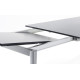 Ensemble table et fauteuils de jardin extensible aluminium/Textilux 10 personnes Trento - Sieger Exclusiv
