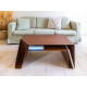 Table basse en corten bruni TAPE - TrackDesign par Umberto Colasanto