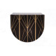 Table basse en corten bruni AESTUS - TrackDesign par Vincenzo Minenna