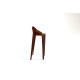 Tabouret de jardin en corten bruni FOGLIA 002 - TrackDesign par Giuseppe Pio D’Altilia