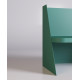 Fauteuil salon de jardin en corten bruni REA - TrackDesign par Vincenzo Minenna