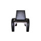 Fauteuil salon de jardin en corten bruni KRIVA - TrackDesign par Nikola Radovic