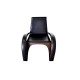 Fauteuil salon de jardin en corten bruni KRIVA - TrackDesign par Nikola Radovic