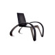 Fauteuil salon de jardin en corten bruni KRIVA - TrackDesign par Nikola Radovic