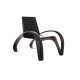 Fauteuil salon de jardin en corten bruni KRIVA - TrackDesign par Nikola Radovic