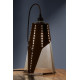 Lampe extérieure à poser en corten et détails en acier inoxydable FRAC - TrackDesign par Giuseppe Pio D’Altilia