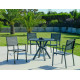 Table ronde salon de jardin 4 personnes en aluminium - Baracoa - Hevea