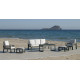 Salon de jardin bas 7 personnes en aluminium et cordage - Estambul - Hevea
