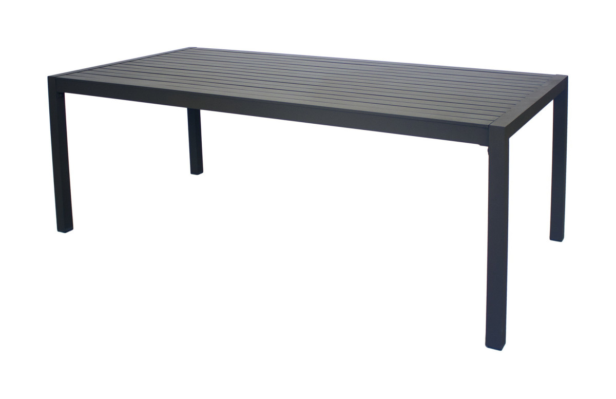 Table salon de jardin 8 personnes en aluminium - Palma - Hevea Table salon de jardin 8 personnes en aluminium - Palma - Hevea