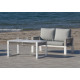 Salon de jardin bas 6 personnes en aluminium et cordage - Estambul - Hevea