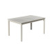 Table salon de jardin extensible 8 personnes en aluminium - Palma - Hevea