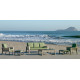 Salon de jardin bas 7 personnes en aluminium et cordage - Estambul - Hevea