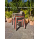 Fauteuil de jardin empilable DOCK en polypropylène EZPELETA