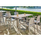 Fauteuil de jardin empilable DOCK en polypropylène EZPELETA