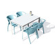 Ensemble table et chaises de jardin 4 personnes Ezpeleta Meet-Fado