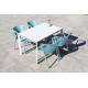 Ensemble table et chaises de jardin 4 personnes Ezpeleta Meet-Fado