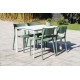 Ensemble table et chaises de jardin 4 personnes Ezpeleta Meet-Town