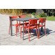 Ensemble table et chaises de jardin 4 personnes Ezpeleta Meet-Town