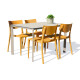 Ensemble table et chaises de jardin 4 personnes Ezpeleta Meet-Town