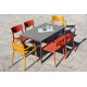 Ensemble table et chaises de jardin 6 personnes Ezpeleta Meet-Town