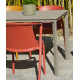 Ensemble table et chaises de jardin 6 personnes Ezpeleta Meet-Fado