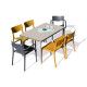 Ensemble table et chaises de jardin 6 personnes Ezpeleta Meet-Town