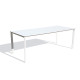 Table de jardin rectangulaire MEET en aluminium et HPL 6 à 8 personnes EZPELETA