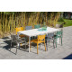 Ensemble table et chaises de jardin 8 personnes Ezpeleta Meet-Town