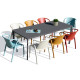 Ensemble table et chaises de jardin 8 personnes Ezpeleta Meet-Fado