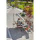 Table de jardin rectangulaire MEET en aluminium et HPL 6 à 8 personnes EZPELETA