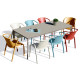 Ensemble table et chaises de jardin 8 personnes Ezpeleta Meet-Fado