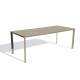 Table de jardin rectangulaire MEET en aluminium et HPL 6 à 8 personnes EZPELETA