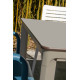 Table de jardin rectangulaire MEET en aluminium et HPL 6 à 8 personnes EZPELETA