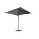 Parasol de jardin ouverture push-up EOLO 250x250 cm en aluminium laqué et toile OLEFIN® EZPELETA