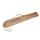Parasol de jardin à franges MANILA diam. 200 cm en acier finition bois Marron EZPELETA