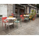 Fauteuil de jardin empilable TOWN en polypropylène EZPELETA