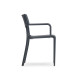Fauteuil de jardin empilable TOWN en polypropylène EZPELETA