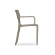 Fauteuil de jardin empilable TOWN en polypropylène EZPELETA