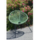Fauteuil salon de jardin en polyéthylène empilable Acapulco