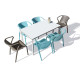 Ensemble table et chaises de jardin 6 personnes Ezpeleta Meet-Fado