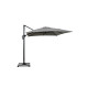 Parasol de jardin carré déporté et inclinable 2m50 DELORM