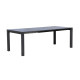 Table de jardin extensible 8-10 personnes en aluminium