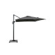 Parasol de jardin carré déporté et inclinable 2m50 DELORM