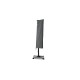 Parasol de jardin carré déporté et inclinable 2m50 DELORM
