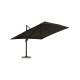 Parasol de jardin rectangulaire déporté et inclinable 4 x 3m DELORM