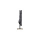 Parasol de jardin carré déporté et inclinable 2m50 DELORM